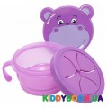 Контейнер для снеков Непросыпайка лиловый Baby Team 6205 